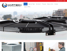 Tablet Screenshot of martechenterprise.com